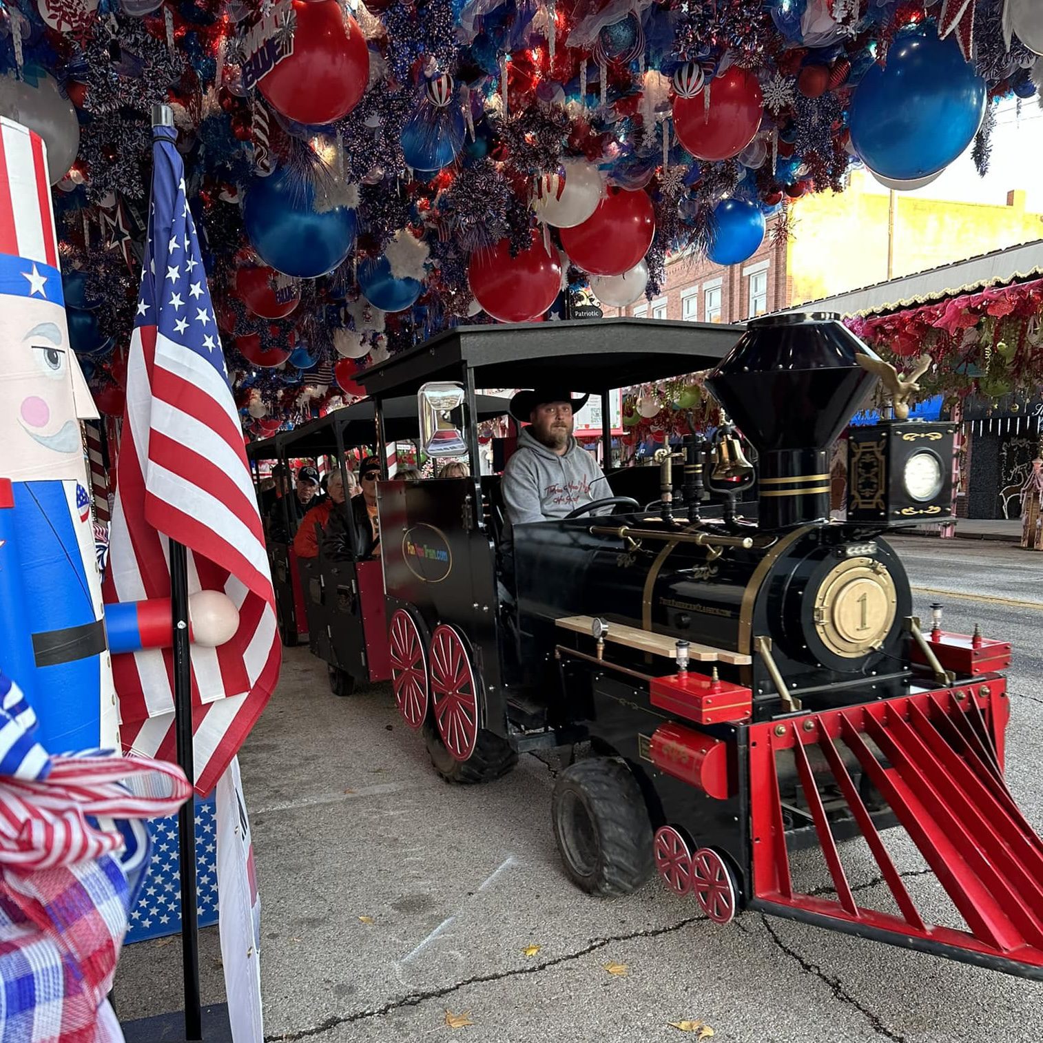 Seniors Christmas Chute Train